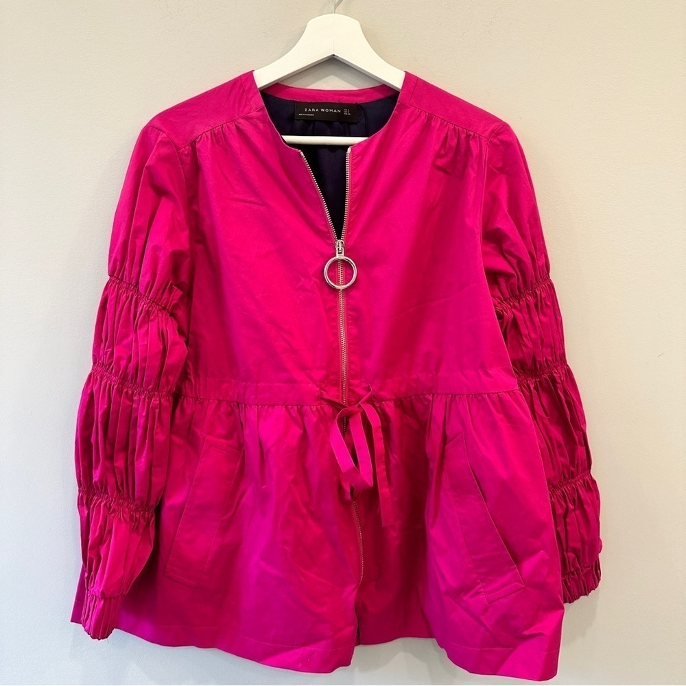 Zara Magenta Jacket